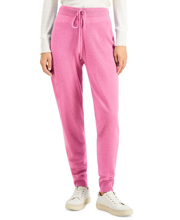 cashmere jogger pants