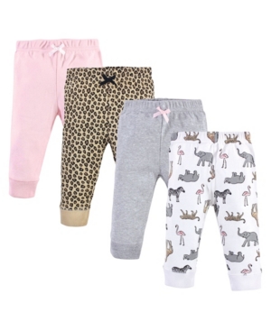 Hudson Baby Boys and Girls Cotton Pants and Leggings Set