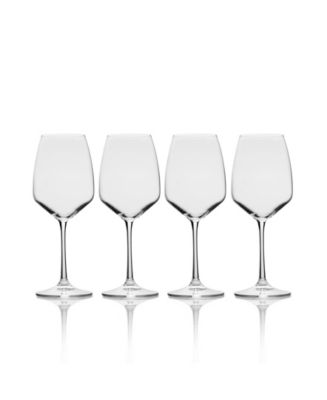 Mikasa Melody White Wine Glasses, Set of 4 - Macy's