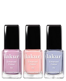 3-Pc. Daydream Lakur Enhanced Colour Nail Polish Set