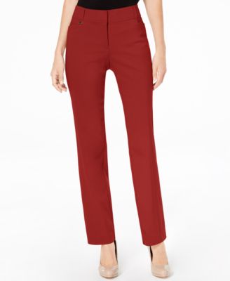 red dress pants for women