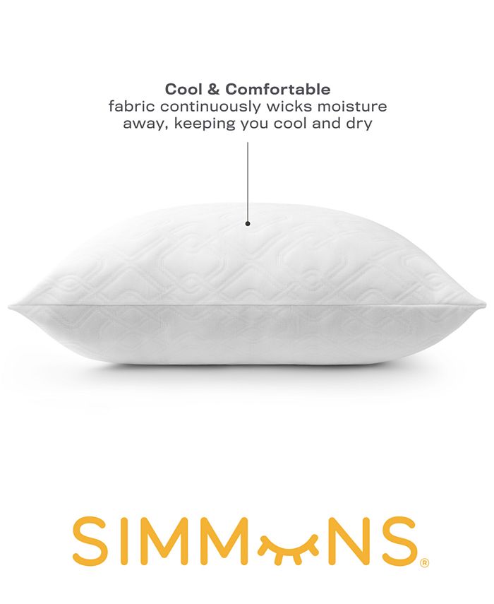 Simmons CLOSEOUT! Memory Foam Cluster Standard/Queen Pillow Macy's