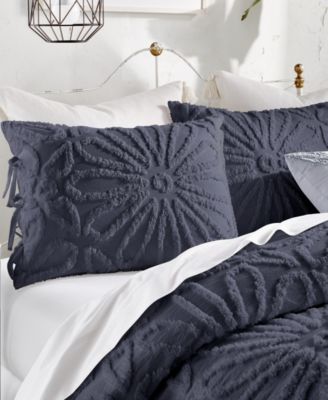 Chenille Medallion 3-Pc. Comforter Set, King