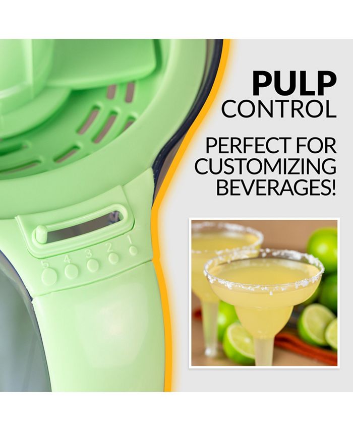 Nostalgia Taco Tuesday TTLJ3LG Electric Lime Juicer Margarita Kit Macy's