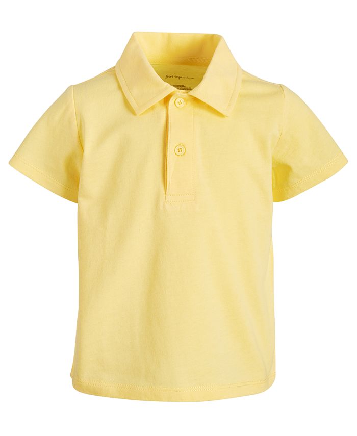 First Impressions Baby Boys Jersey Cotton Polo, Created for Macy's Macy's
