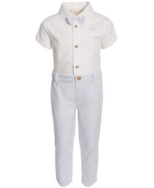 First Impressions Toddler Boys Seersucker Pants Set Created for Macy's