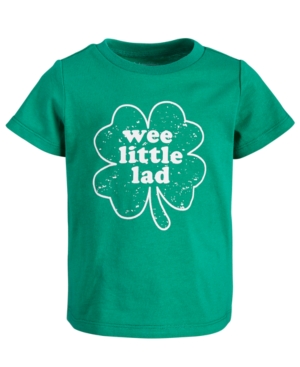 First Impressions Baby Boys Wee Lad Cotton T-Shirt Created for Macy's