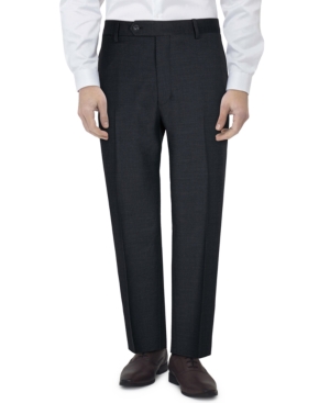 Tommy Hilfiger Men's Th Flex Stretch Regular-fit Chino Pant, Created For Macy's In Charcoal