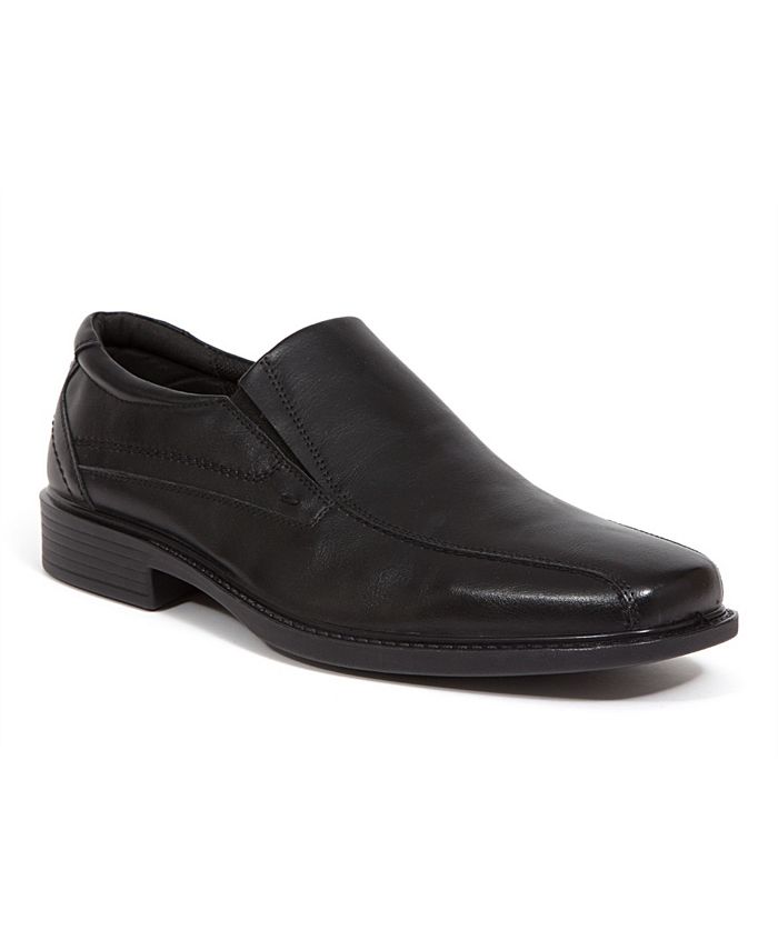 DEER STAGS Men's Noble Runoff Toe Slip-On Classic Dress Loafers - Macy's