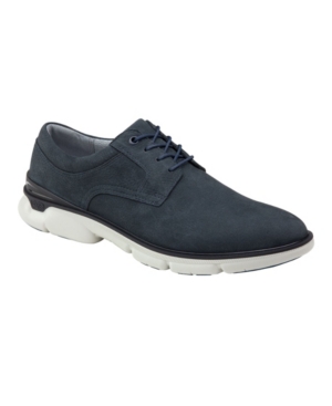 Johnston & Murphy Men's Xc4 Water-resistant Tanner Plain Toe Shoes Men's Shoes In Navy