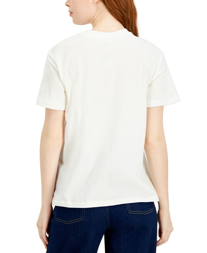 Self Esteem Juniors' Butterfly Astro-Graphic Oversized T-Shirt - Macy's