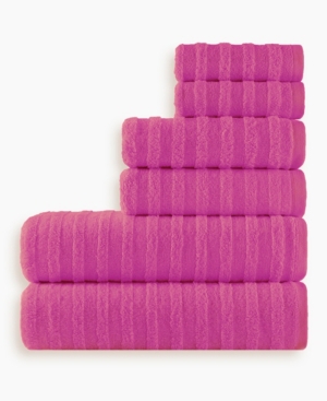 Talesma Hawaii 6 Pieces Towel Set Bedding In Pink