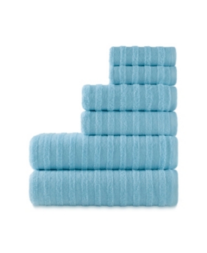 Talesma Hawaii 6 Pieces Towel Set Bedding In Turquoise