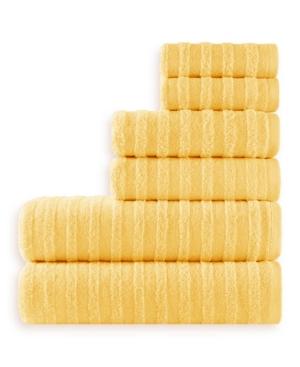 Talesma Hawaii 6 Pieces Towel Set Bedding In Yellow