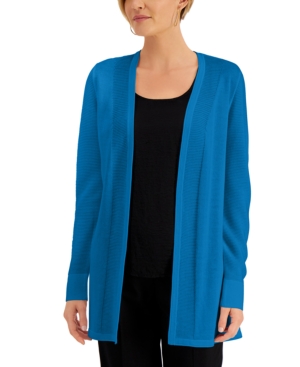 Jm Collection Open-Front Cardigan Created for Macy's
