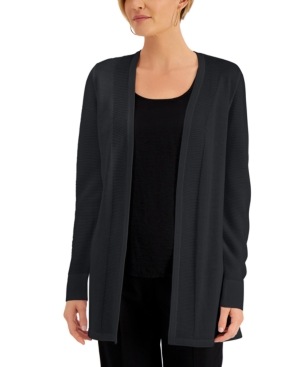 Jm Collection Open-Front Cardigan Created for Macy's