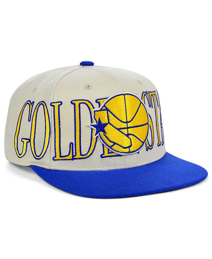Gorra Mitchell & Ness Hardwood Classics Team Two-Tone 2.0 De Los Golden State Warriors Color Azul Marino Y Dorado Para Hombre