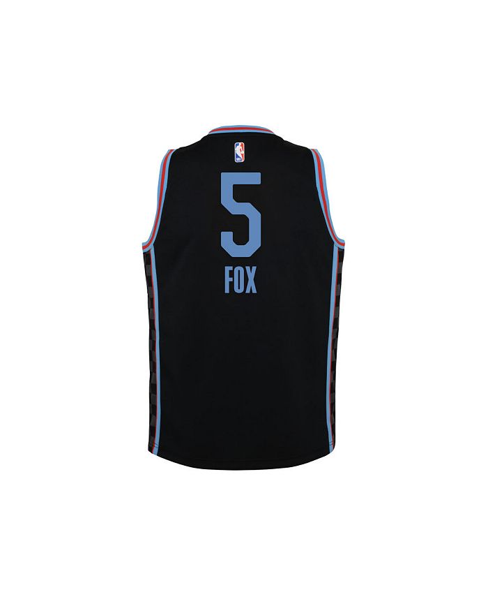 Men's Sacramento Kings De'Aaron Fox Nike Blue City Edition Swingman Jersey