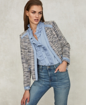Tahari Asl Boucle Cardigan Jacket