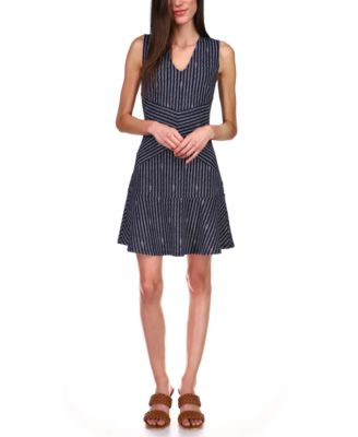 michael kors fit and flare dress