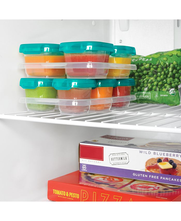 OXO Tot 12Pc. Plastic Freezer Food Storage Container Set with Tray