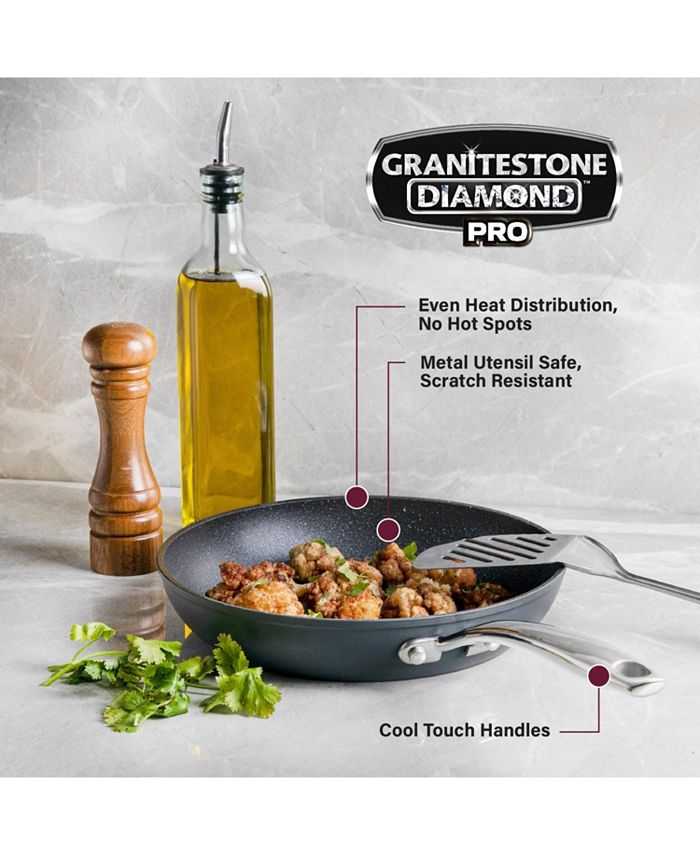 GraniteStone Granite Stone Diamond Pro Hard Anodized Ultimate Nonstick
