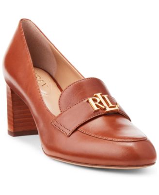 ralph lauren loafer pumps