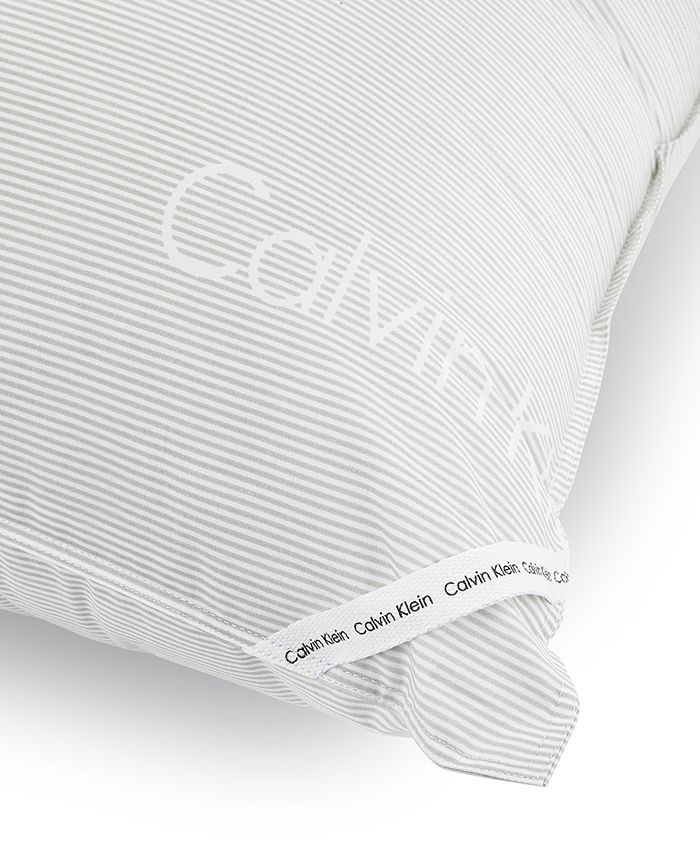 Calvin Klein Shadow Logo Standard Queen Pillow Macy s