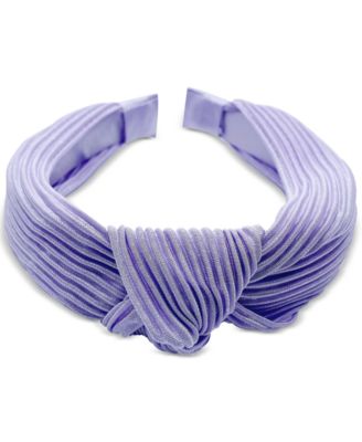 INC International Concepts Pleated Fabric Knotted Headband, Created for Macy's