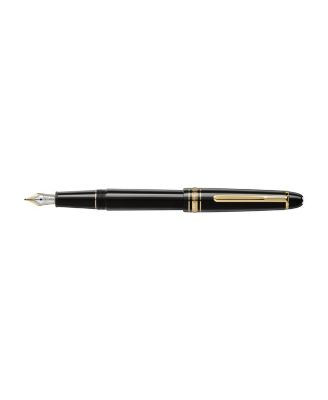 Meisterst&amp;uuml;ck Classique Black Resin &amp; Gold-Coated Fountain Pen 