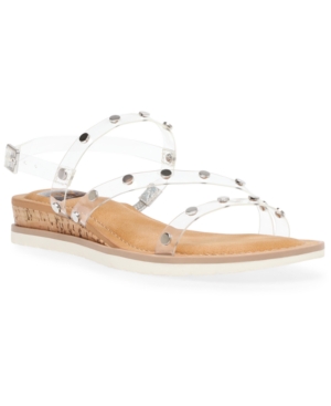 Dv Dolce Vita Febia Studded Demi-Wedge Sandals Women's Shoes
