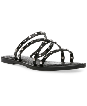 Dv Dolce Vita Jillen Studded Flat Sandals Women's Shoes