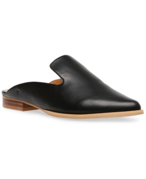 Dv Dolce Vita Icarus Slip-on Mules Women's Shoes In Black Smooth