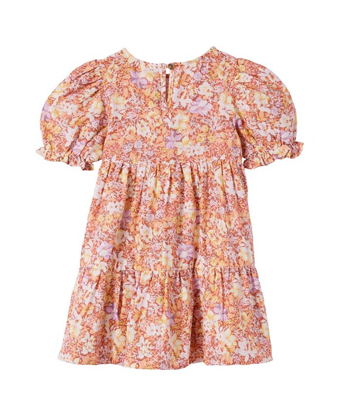 COTTON ON Little Girls Joy Short Sleeve Dress & Reviews - Dresses ...