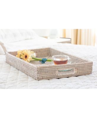 Rectangular Tray With Cutout Handles