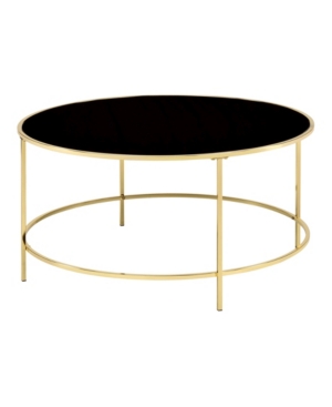 Furniture of America Pakse Glass Top Coffee Table