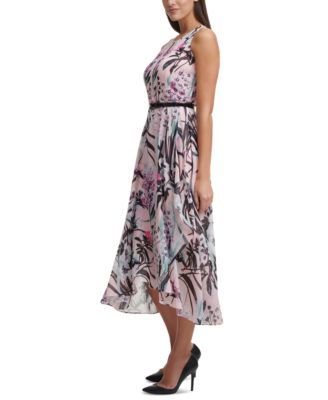 Tommy Hilfiger Delphinium Chiffon Midi Dress