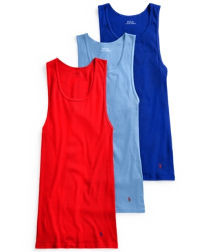 Polo Ralph Lauren Men's 3-Pk Classic Cotton Tanks