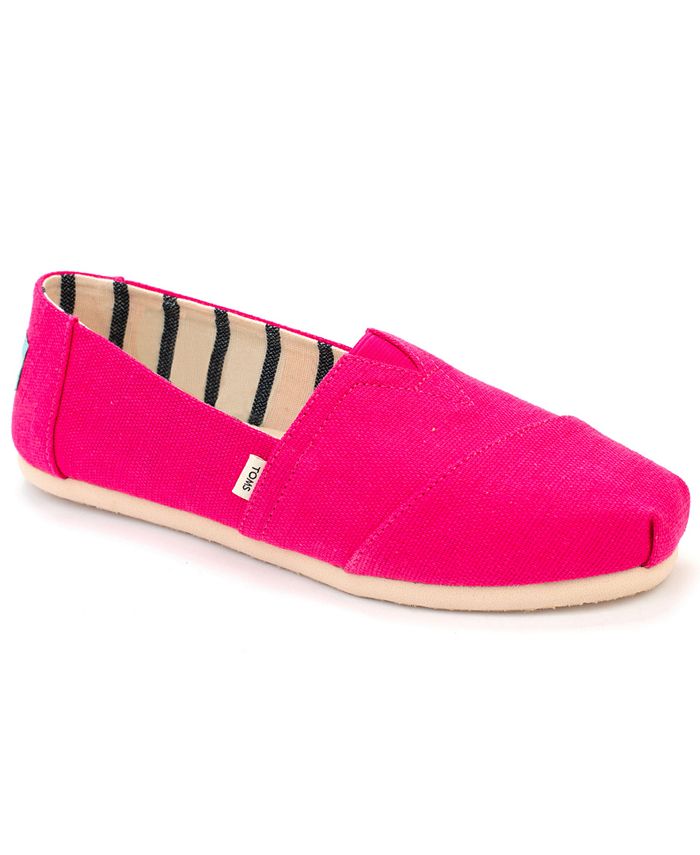 TOMS Women's Alpargata Heritage Slip On Flats - Macy's