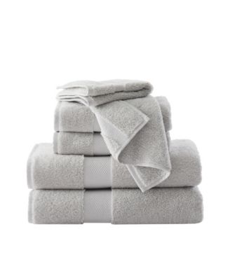 Solid Turkish Cotton 6-Pc. Bath Towel Set