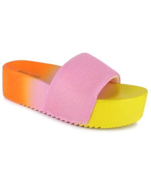 kensie Women's Pool Slide Sandal Women's Shoes