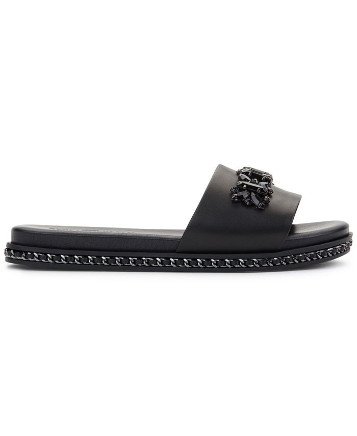karl lagerfeld slide sandals