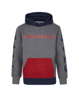Converse Big Boys Fleece Pullover Hoodie