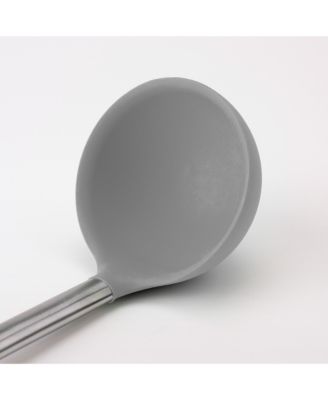 Silicone Ladle With Stainless Steel Handle