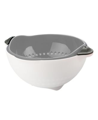 Tovolo Soak N' Strain 3.5-qt. Colander 2-in-1 Strainer & Soaking Bowl 