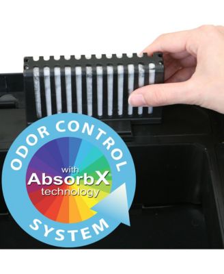 30 Liter / 8 Gallon Stainless Steel Round Sensor Kitchen Trash Can with AbsorbX Odor Filter