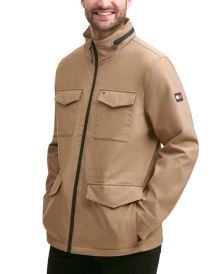 Men's Regular-Fit Field Jacket with Zip-Out Hood  