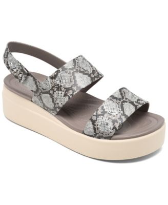 low wedge sandals