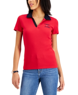Tommy Jeans Logo Polo Shirt