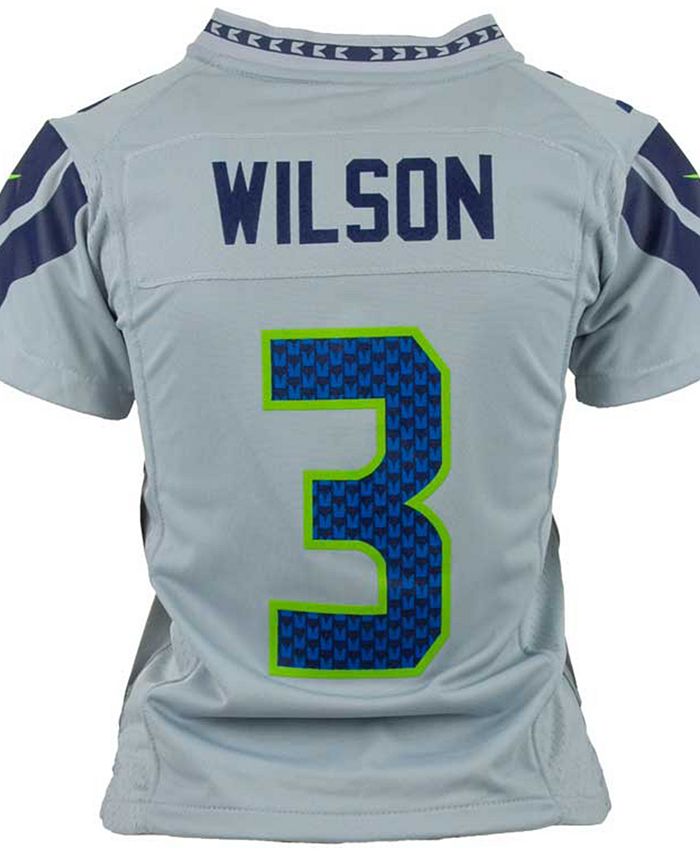 Nike Kids' Russell Wilson Seattle Seahawks Game Jersey, Big Boys (8-20) -  Macy's